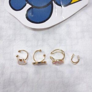 Miffey Earrings Cuff Set of 4